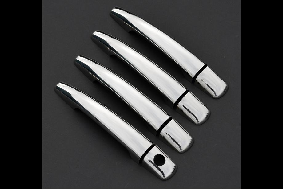 Peugeot Expert 2007-2016 Couvre-poignées de Porte Chromés (4 pcs, Acier Inoxydable) OmsaLine - Inox Italien Photo 4