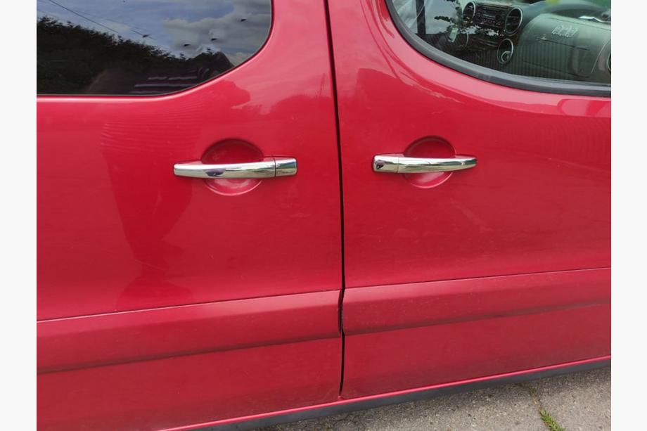 Peugeot Expert 2007-2016 Couvre-poignées de Porte Chromés (4 pcs, Acier Inoxydable) OmsaLine - Inox Italien Photo 12