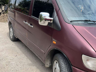 Mercedes Vito W638 1996-2003 Couvre-poignées de Porte Chromés (Acier Inoxydable) 3 pièces. OmsaLine - Acier Inoxydable Italien photo 1