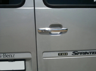 Mercedes Vito W638 1996-2003 Couvre-poignées de Porte Chromés (Acier Inoxydable) 3 pièces. OmsaLine - Acier Inoxydable Italien photo 6