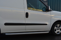 Fiat Doblo II 2010-2022 Encadrement de Vitres Acier Inoxydable photo 1