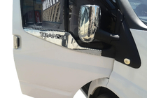 Ford Transit 2000–2014 Encadrements de vitres Carmos (2 pcs, inox) photo 1