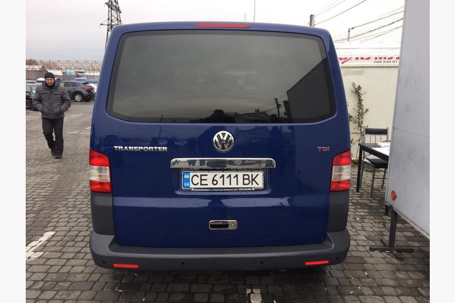 Volkswagen T5 Multivan 2003–2010 Baguette de hayon au-dessus de la plaque en inox Sans Inscription, OmsaLine - Inox Italien Photo 3