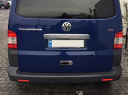 Volkswagen T5 2010-2015 Cache poignée de hayon au-dessus de la plaque d'immatriculation (inox) photo 5