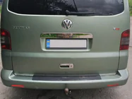 Volkswagen T5 2010-2015 Cache poignée de hayon au-dessus de la plaque d'immatriculation (inox) photo 3