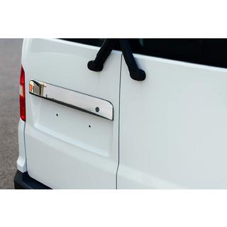 Baguette inox au-dessus de la plaque d'immatriculation pour portes arrière battantes photo 1