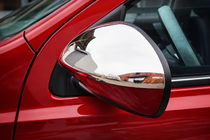 Nissan Qashqai 2010-2014 Couvre-Rétroviseurs (2 pcs, Acier Inoxydable) photo 1
