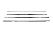 Opel Astra G classic 1998-2012 Encadrements de Vitres Chromés (4 pcs) OmsaLine - Inox Italien photo 4