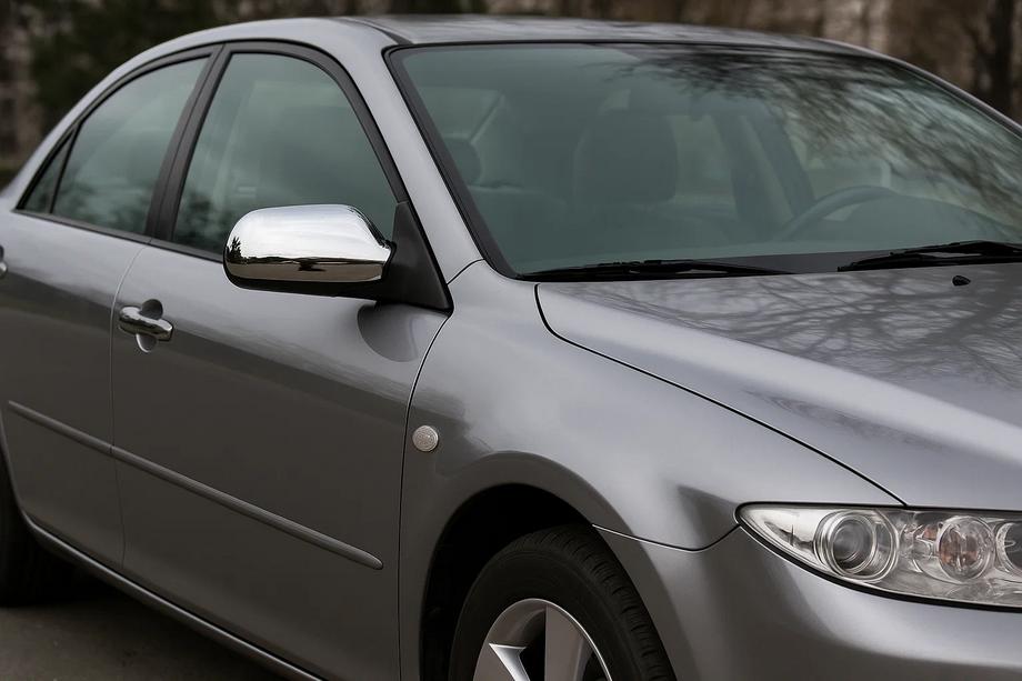 Mazda 6 2003-2008 Coques de Rétroviseurs Chromées (2 pcs) Image