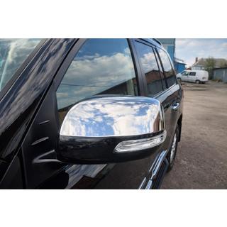 Coques de Rétroviseurs (2 pcs, Inox) Toyota Land Cruiser Prado 150 2009-2023 photo 1
