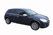 Opel Astra H 2004-2013 Encadrement de Vitres Inox Berline, OmsaLine - Acier Inoxydable Italien photo 8