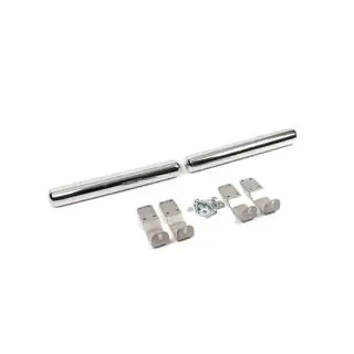 Tubes lateraux derriere la roue arriere (2 pcs, inox) photo 3