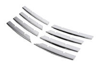 Volkswagen Passat B6 2006-2012 Couvre-Calandre Chromés (8 pcs, Acier Inoxydable) photo 5