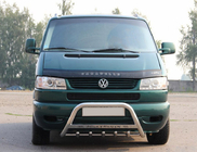 Volkswagen T4 Caravelle/Multivan 1990–2003 Pare-buffle WT003 60mm Inox 51mm, avec inscription photo 5