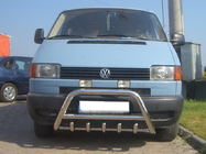 Volkswagen T4 Caravelle/Multivan 1990–2003 Pare-buffle WT003 60mm Inox 51mm, avec inscription photo 9