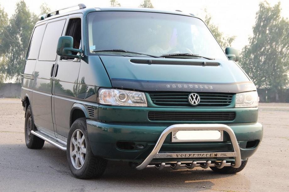 Volkswagen T4 Caravelle/Multivan 1990–2003 Pare-buffle WT003 60mm Inox Photo 6