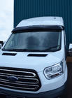Ford Transit 2014- Visière de pare-brise (noir brillant, 5mm) photo 5