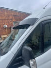 Ford Transit 2014- Visière de pare-brise (noir brillant, 5mm) photo 22