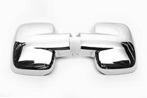 Mercedes Vito W638 1996-2003 Coques de Rétroviseurs (2 pcs, Chrome) Acier Inox Poli photo 5