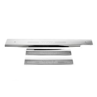 Seuils de porte intérieurs OmsaLine (3 pcs, inox) Mercedes Vito W638 1996-2003 photo 2