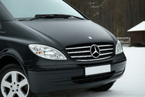 Mercedes Vito W639 2004-2014 Cache calandre 2004-2010 inox OmsaLine - Acier Inoxydable Italien photo 1