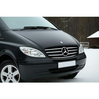 Cache calandre 2004-2010 inox Mercedes Vito W639 2004-2014 photo 1