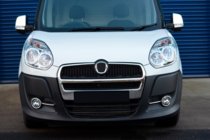 Fiat Doblo II 2010-2022 Entourages d'antibrouillards avec bandes (2010-2015, 4 pcs, inox) Carmos - Acier Inoxydable Turc photo 5