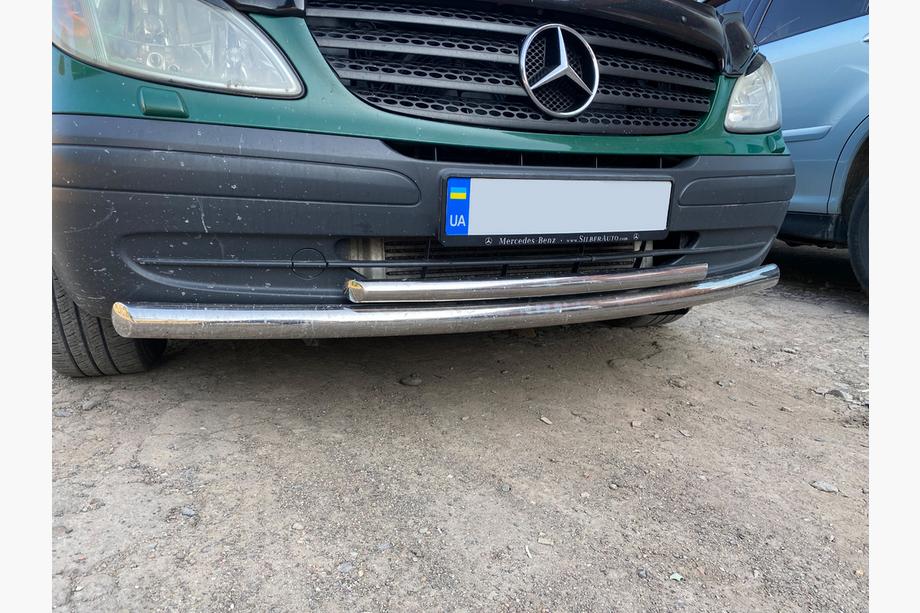Mercedes Vito W639 2004-2014 Protection Avant ST014 (Inox) 2010-2015, 60 ↗ 42mm Photo 4
