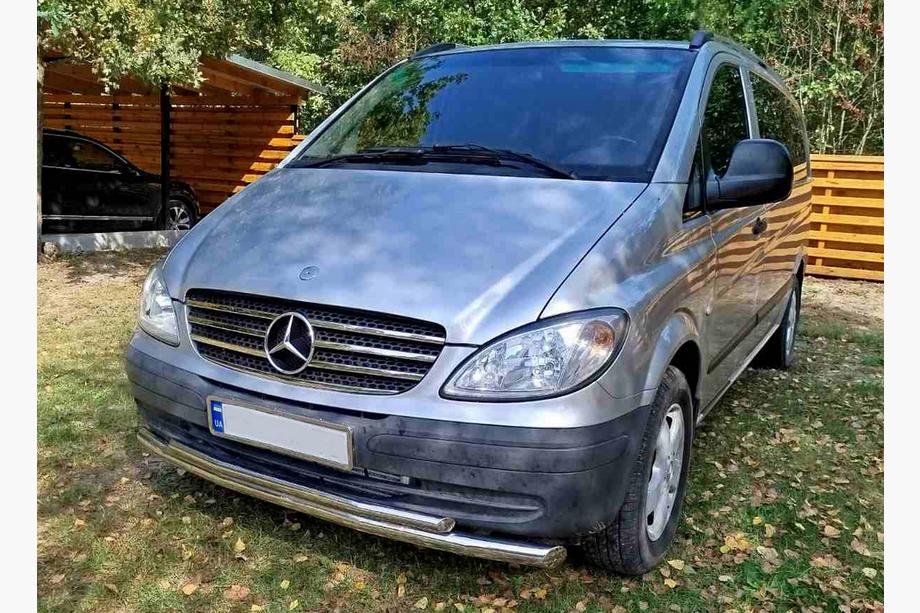 Mercedes Vito W639 2004-2014 Protection Avant ST014 (Inox) 2010-2015, 60 ↗ 42mm Photo 13