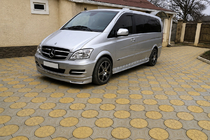 Mercedes Vito W639 2004-2014 Lame de pare-chocs BRB V1 (à peindre) Année 2004-2010 photo 3