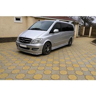 Lame de pare-chocs BRB V1 (à peindre) Mercedes Vito W639 2004-2014 photo 3