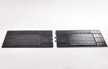 Mercedes Vito W639 2004-2014 Tapis de sol arrière en caoutchouc (2 pcs, Stingray) Stingray Premium - caoutchouc sans odeur photo 3