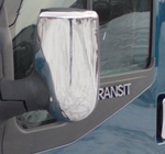 Ford Transit 2000–2014 Coques de Rétroviseurs Chromées (2 pcs) photo 3