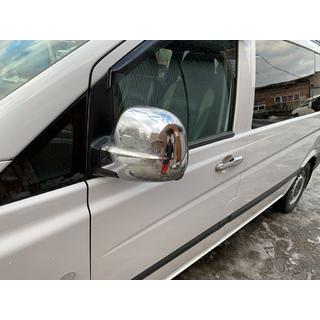 Couvre-rétroviseurs Chromés VITO 2004-2010 (2 pcs) Mercedes Viano 2004-2014 photo 4