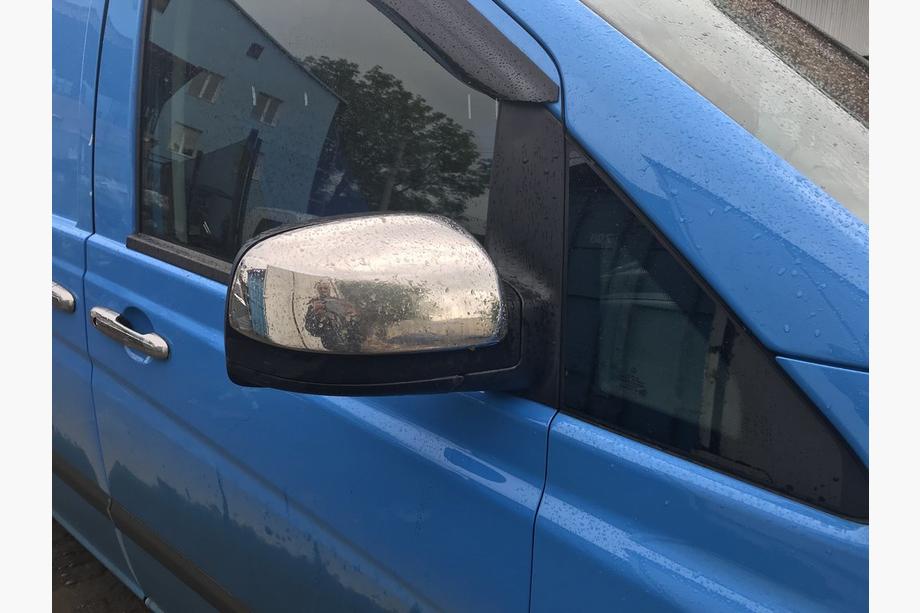 Mercedes Viano 2004-2014 Coques de Rétroviseurs Chromées VITO 2010-2014 (2 pcs) Carmos - Acier Turc Photo 7