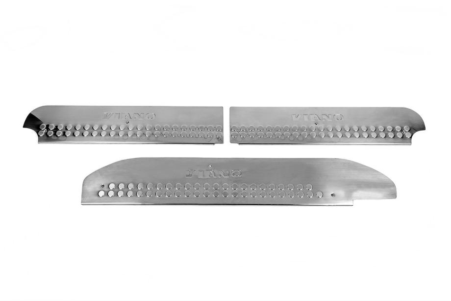 Mercedes Viano 2004-2014 Seuils de porte inox OmsaLine Photo 2