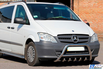 Mercedes Viano 2004-2014 Pare-buffle WT003/004 (Inox) photo 2