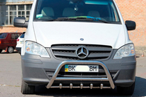 Mercedes Viano 2004-2014 Pare-buffle WT003/004 (Inox) photo 4