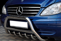 Mercedes Viano 2004-2014 Pare-buffle WT003/004 (Inox) photo 8