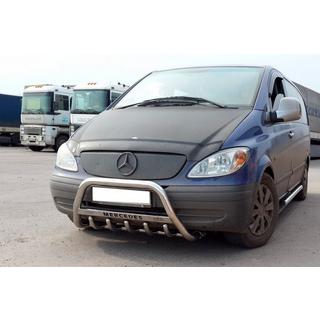 Pare-buffle WT003/004 (Inox) Mercedes Viano 2004-2014 photo 1