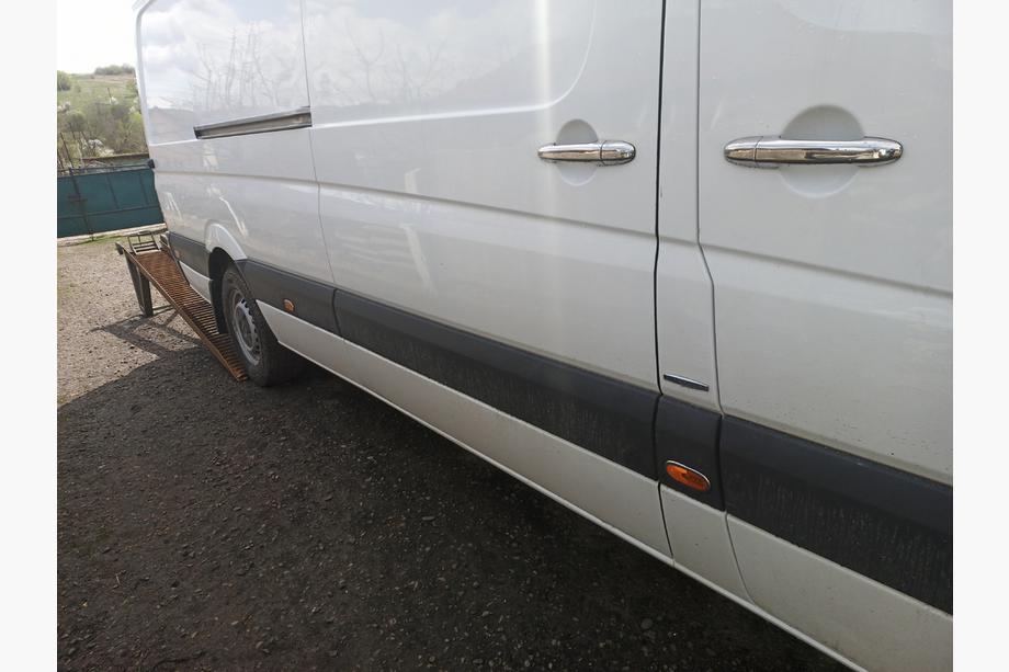 Mercedes Sprinter W906 2006–2018 Couvre-poignées de Porte Chromés (4 pcs, Acier Inoxydable) OmsaLine - Inox Italien Image