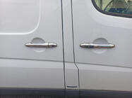 Volkswagen Crafter 2006-2016 Couvre-poignées de Porte Chromés (4 pcs, Acier Inoxydable) Carmos - Acier Inoxydable Turc photo 4