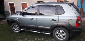 Hyundai Tucson JM 2004- Couvre-poignées de Porte Chromés (4 pcs, Acier Inoxydable) photo 3