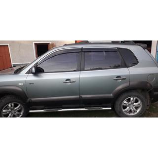 Couvre-poignées de Porte Chromés (4 pcs, Acier Inoxydable) Hyundai Tucson JM 2004- photo 4