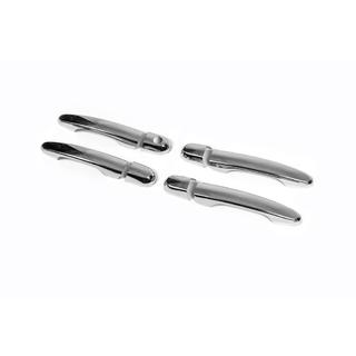 Couvre-poignées de Porte Chromés (4 pcs, Acier Inoxydable) Hyundai Tucson JM 2004- photo 2