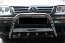 Volkswagen Caddy 2004-2010 Pare-buffle WT003 (Inox) photo 5