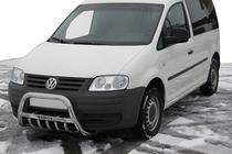 Volkswagen Caddy 2004-2010 Pare-buffle WT003 (Inox) photo 1