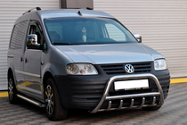 Volkswagen Caddy 2004-2010 Pare-buffle WT003 (Inox) photo 3