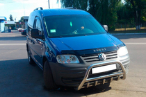 Volkswagen Caddy 2004-2010 Pare-buffle WT003 (Inox) photo 4