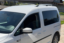 Volkswagen Caddy 2010-2015 Barres de Toit Chromées photo 4